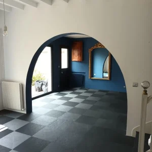 salon peinture et sol